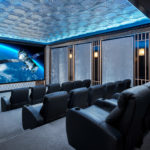 Photo of Fairway Hall's at-home private movie theater