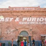 The entrance to Fast & Furious Supercharged ride at Universal Studios Florida.