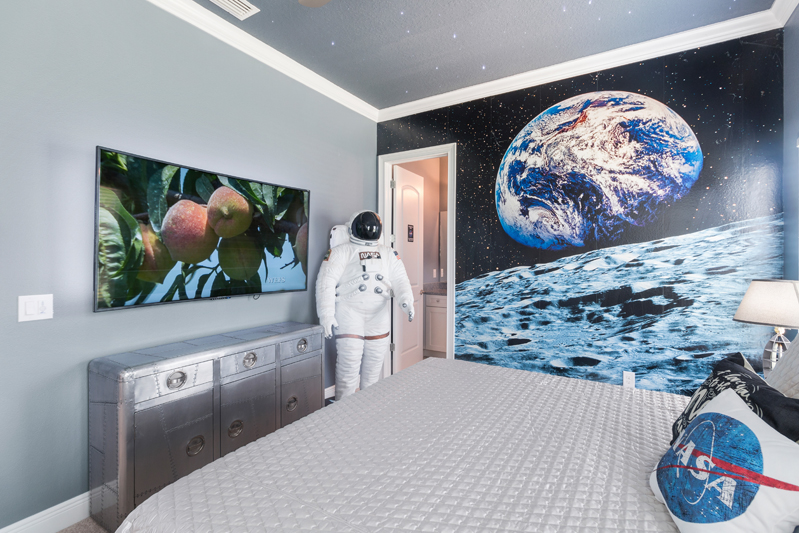 Themed Space Bedroom in Reunion Resort vacation home rental
