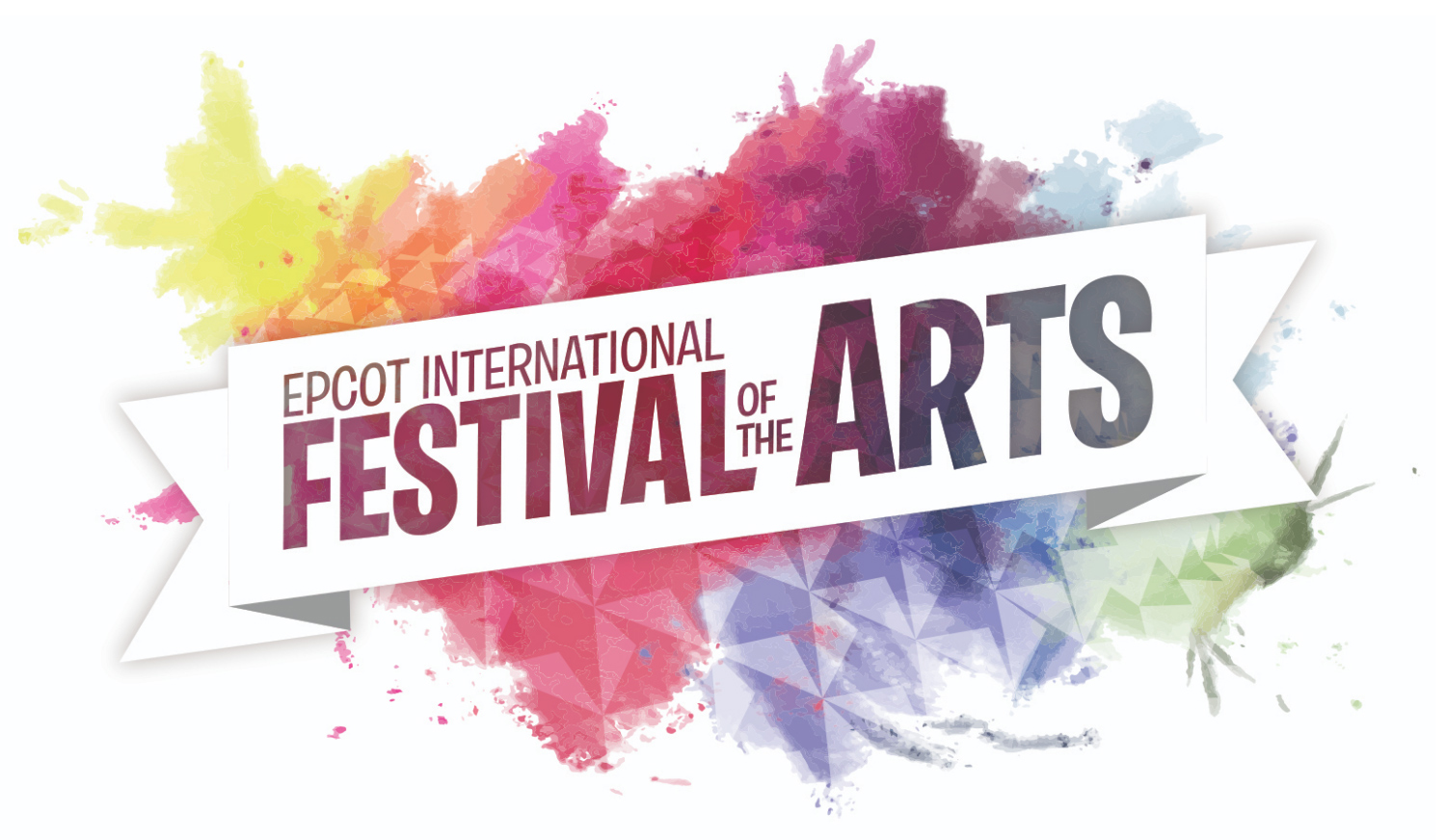 Colorful graphic of the Epcot® International Festival of the Arts logo.